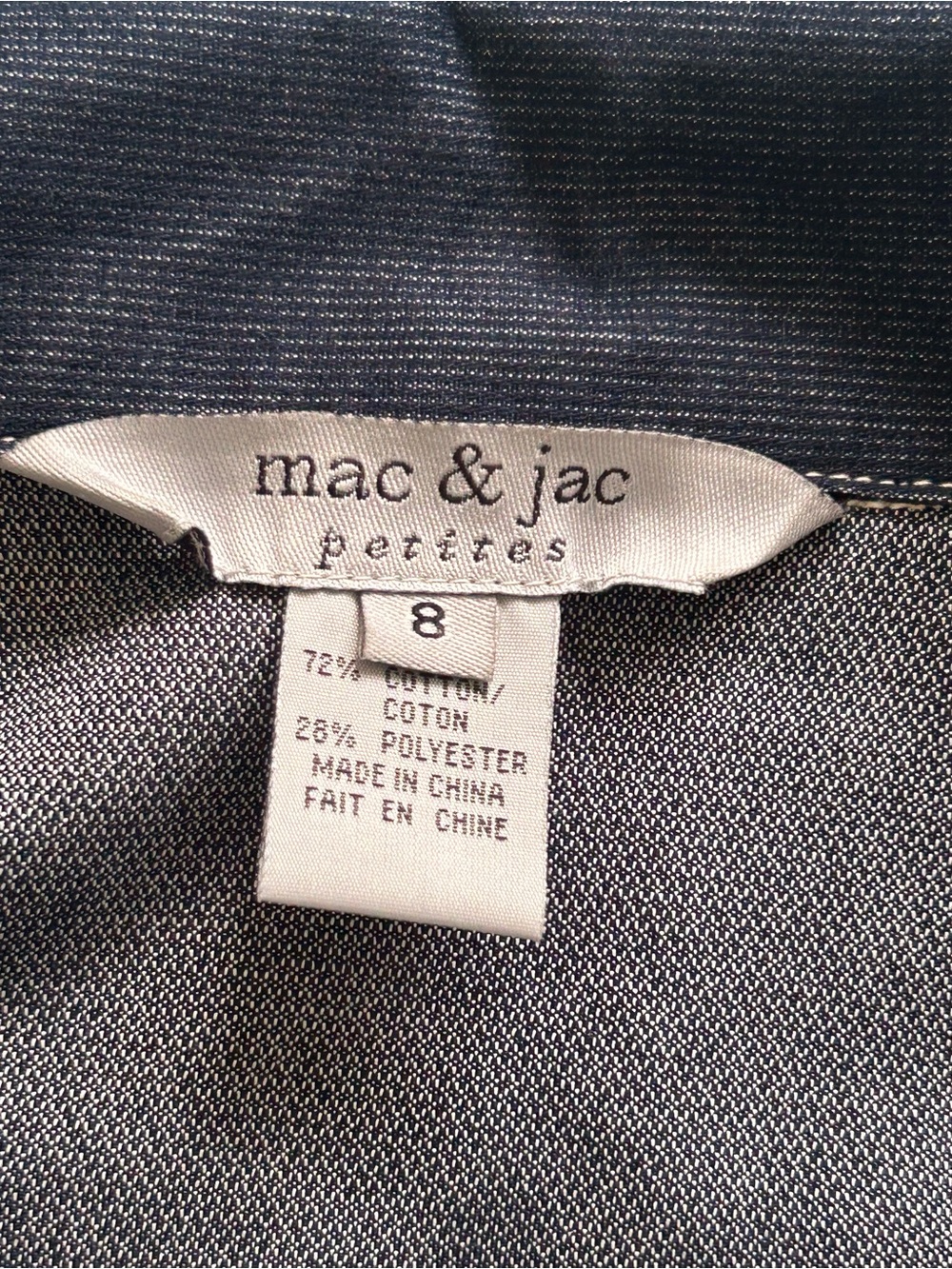 mac & jac jean mod jacket - Picture 4 of 6